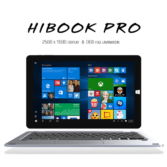 【Official News】CHUWI’ll release new High-end 2-in-1 tablet HiBook Pro with 2K display