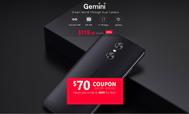 【Banggood】Ulefoneの最新作Geminiが119ドルや、UMI Plusが147ドルなど！Bangoodのクーポンも見逃せない！