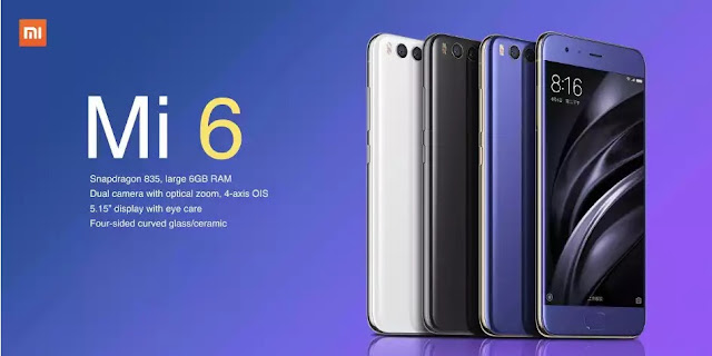 【Xiaomi Mi 6】XiaomiからS835搭載の最強スマートフォン、Mi 6が登場！489ドルで予約も開始です！