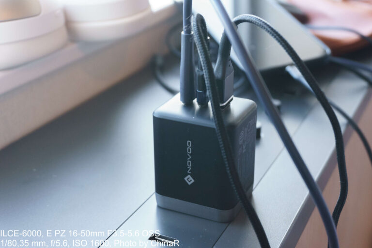 【NOVOO RG100】100Wの高出力USB充電器！出張・旅行に最適な軽量モデル。NOVOO RG100 100W充電器レビュー