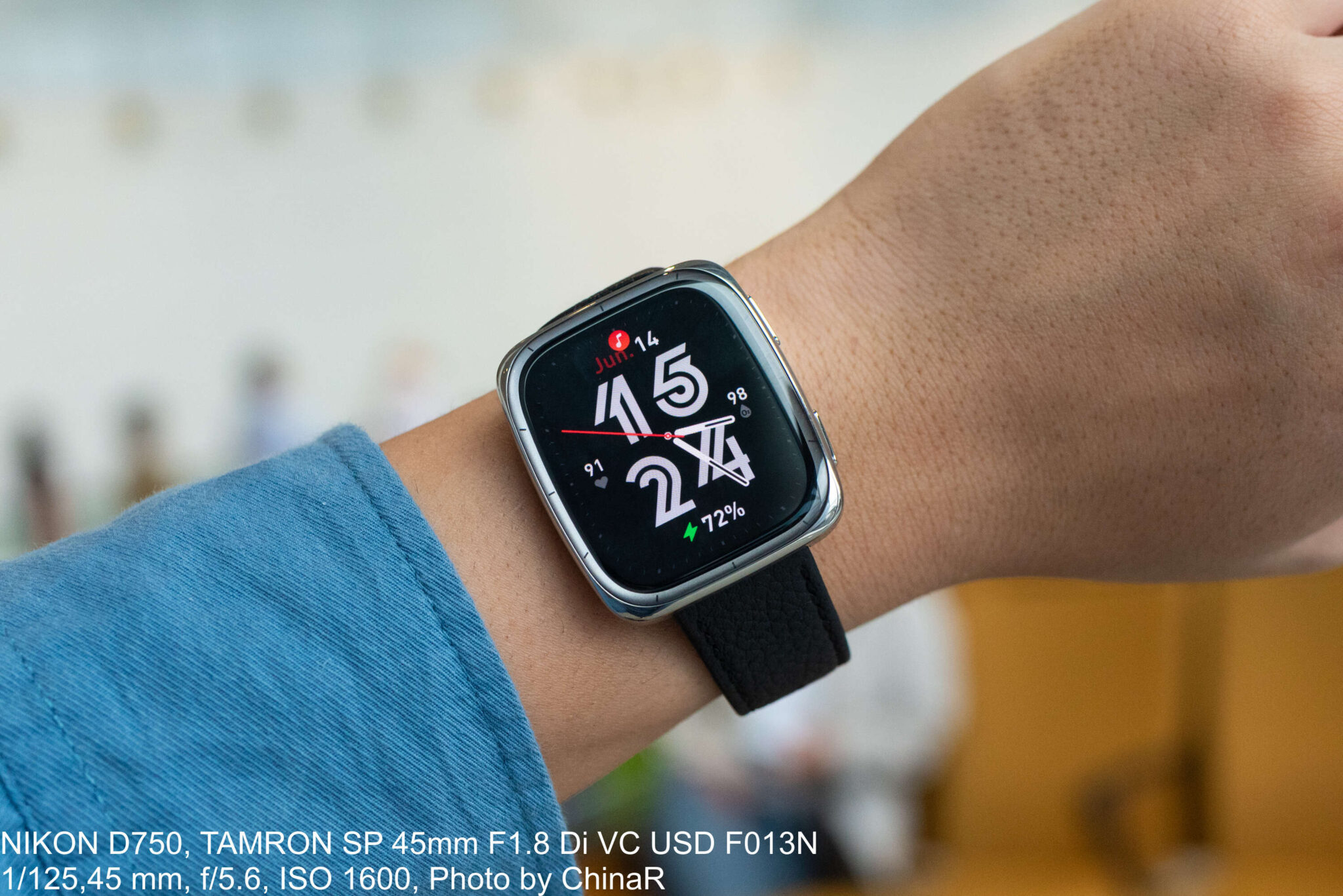 amazfit active 2 square test