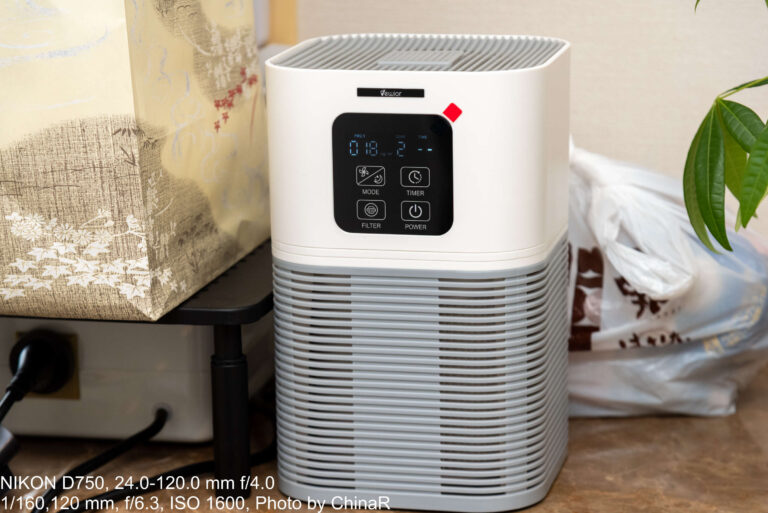 【VEWIOR 空気清浄機】H13 HEPAフィルターで0.1μm微粒子99.99%除去。5,000円以下の高コスパなVEWIOR HQSC-50空気清浄機レビュー【PR】