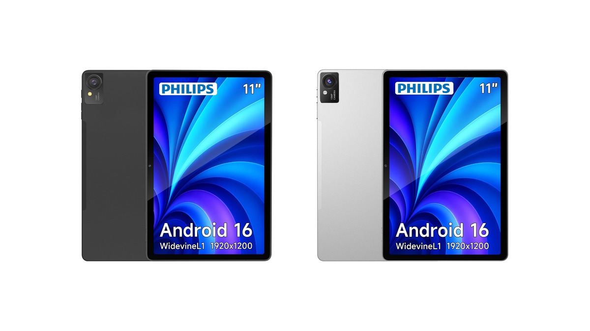 PHILIPS T8015(Android 16)グレーとシルバー